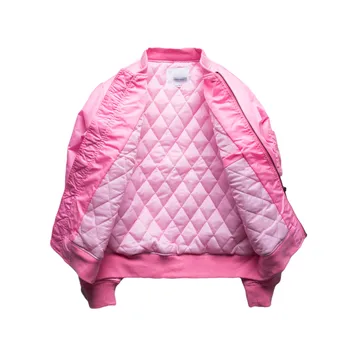 

Fashion Multi-color MA1 Bomber Jackets Winter Streetwear Retro Thickening Plus Size Loose Long Sleeve Flight Youth Jacket
