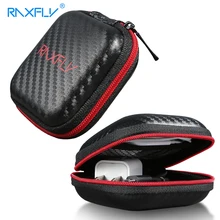 RAXFLY Earphone Case For Airpods Case Earpods Headphon Case For Airpods Accessories Earpods Ear Pads Cable Headphones Storage