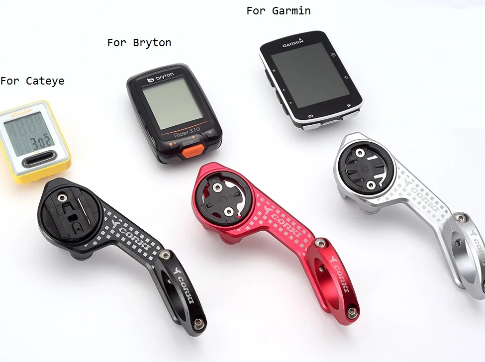 Bicycle Lighting Mount Handlebar Computer Mount For GARMIN Edge Bryton