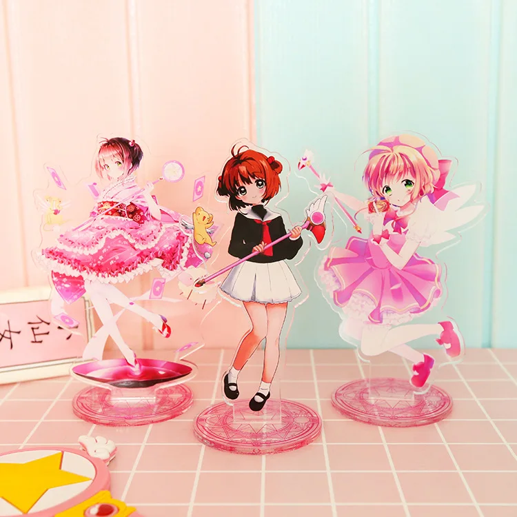 

Anime Card Captor Cardcaptor Sakura KINOMOTOSAKURA action figure toy doll for birthday Christmas gifts