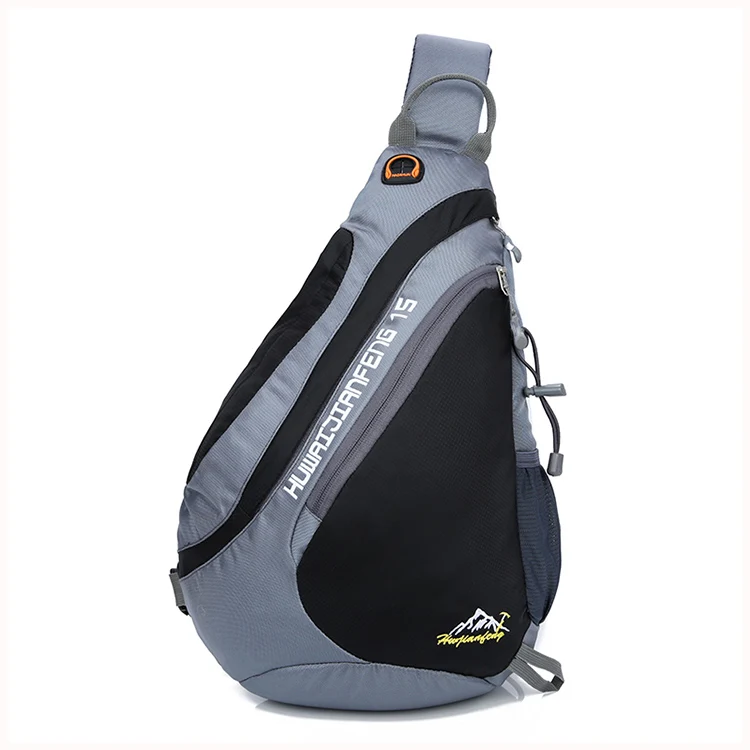 Уличная сумка через плечо, спортивная сумка на одно плечо для велоспорта, Мужская походная сумка унисекс, водонепроницаемая сумка на грудь для велосипеда, спортивная сумка