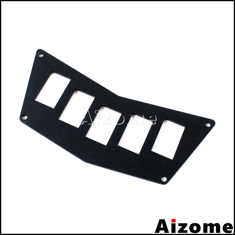 Алюминиевая фотопанель для Polaris RZR 900 XP 2011 2014 800 570 черная панель переключателя