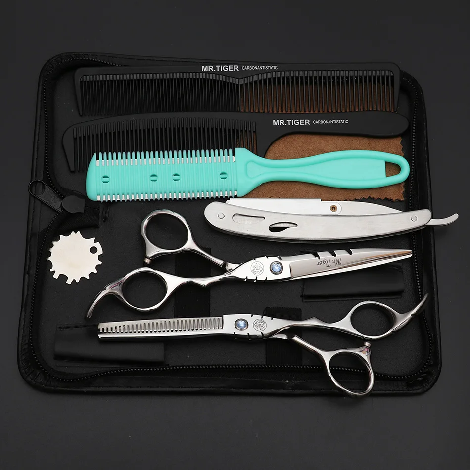 shearguru professional barber scissor hair cutting set