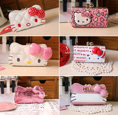 2015 Hello kitty Wallet billetera hello kitty hello kitty cartera monedero hello kitty Lovely fashion gift|bag handle|gift bags south shaper - AliExpress