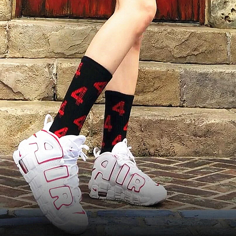 

Men Women long socks hip hop cotton crew 4 winter Letter fashion kanye west streetwear harajuku justin bieber meias happy socks