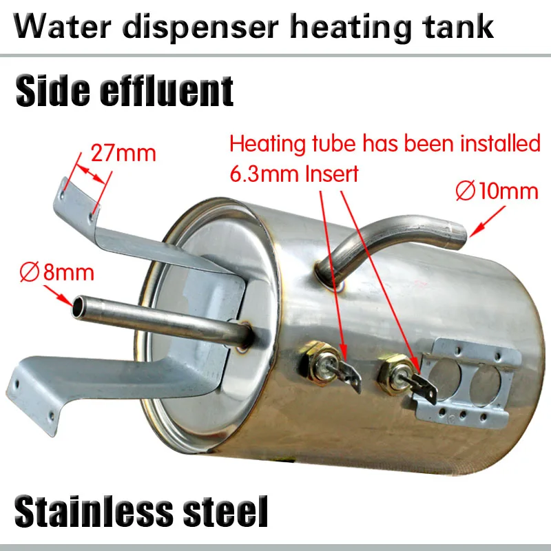 Универсальный диспенсер для питьевой воды боковая розетка для воды из нержавеющей стали диспенсер для питьевой воды нагревательное ведро нагревательный бак