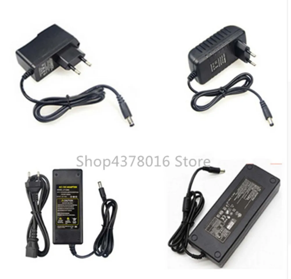 12V 1A 2A 3A 5A 6A 8A 10A Мощность питания для светодиодной ленты EU/US/UK/AU адаптер AC110-220V DC12V