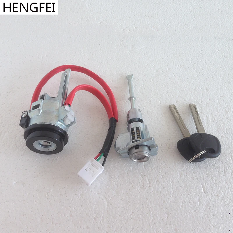 HENFFEI car lock for Hyundai IX35 car ignition locks door locks full