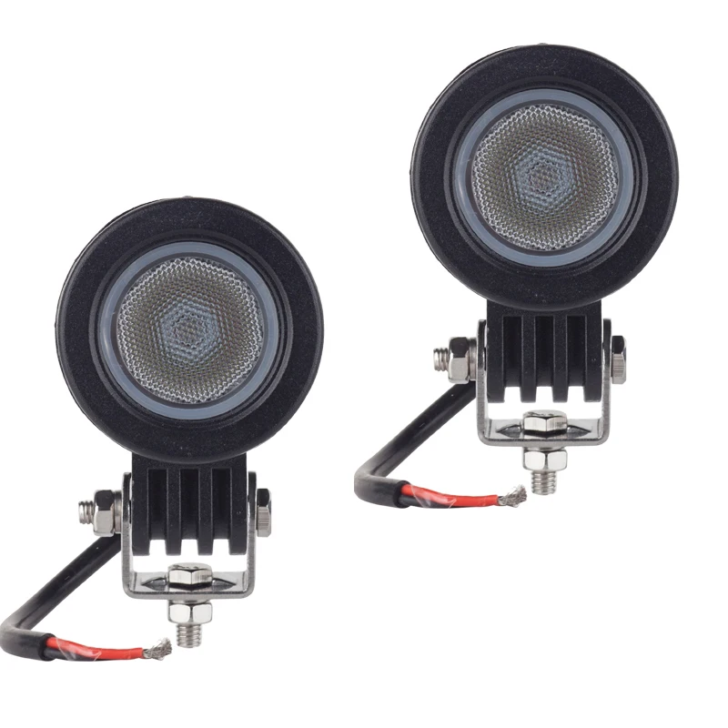 2pcs CREE 10W LED Work Light 2 Inch 12V 24V Car Auto SUV ATV 4WD AWD