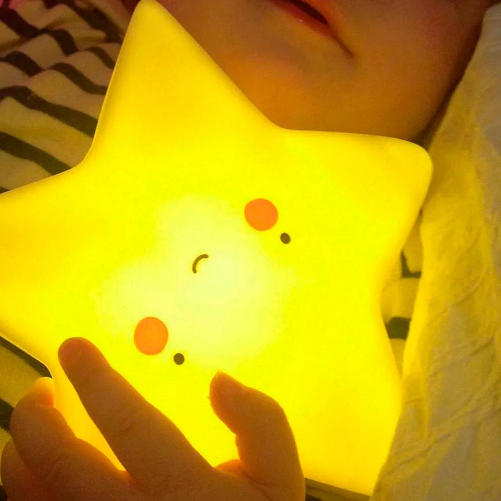Novelty LED Night Light Cute Baby Bedside Night Lamp Mini Nightlight