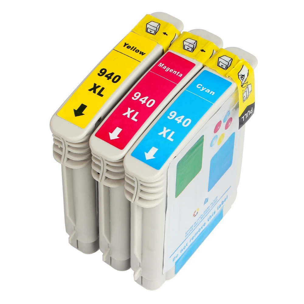 

3PK,Color Ink Cartridges for HP 940 940XL hp940 Officejet Pro 8500 Plus e-All-in-One A910g,8500A Premium A910n,A910d,A910k,A910a