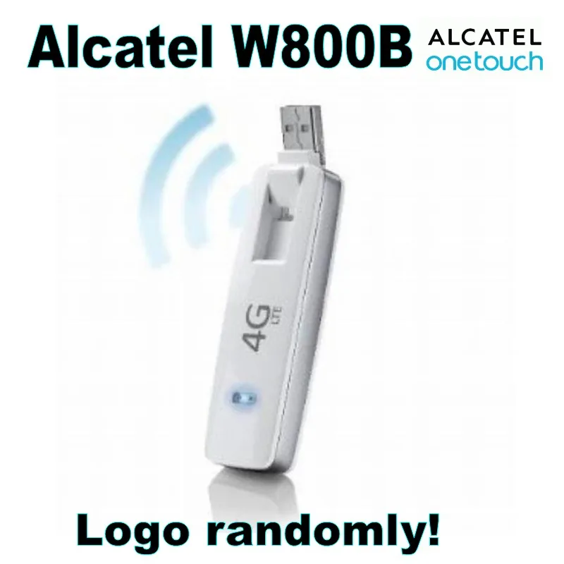 Разблокированный Alcatel W800 W800B 100 Мбит/с 4G LTE и 3g USB 10 беспроводной модем WiFi ключ для автомобильного зарядного устройства PK E8278 E8372