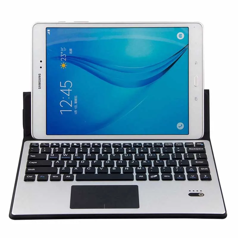 Алюминиевый беспроводной Чехол для клавиатуры Bluetooth Folio Cover Touchpad Mouse Nokia Lumia 2520 10 1