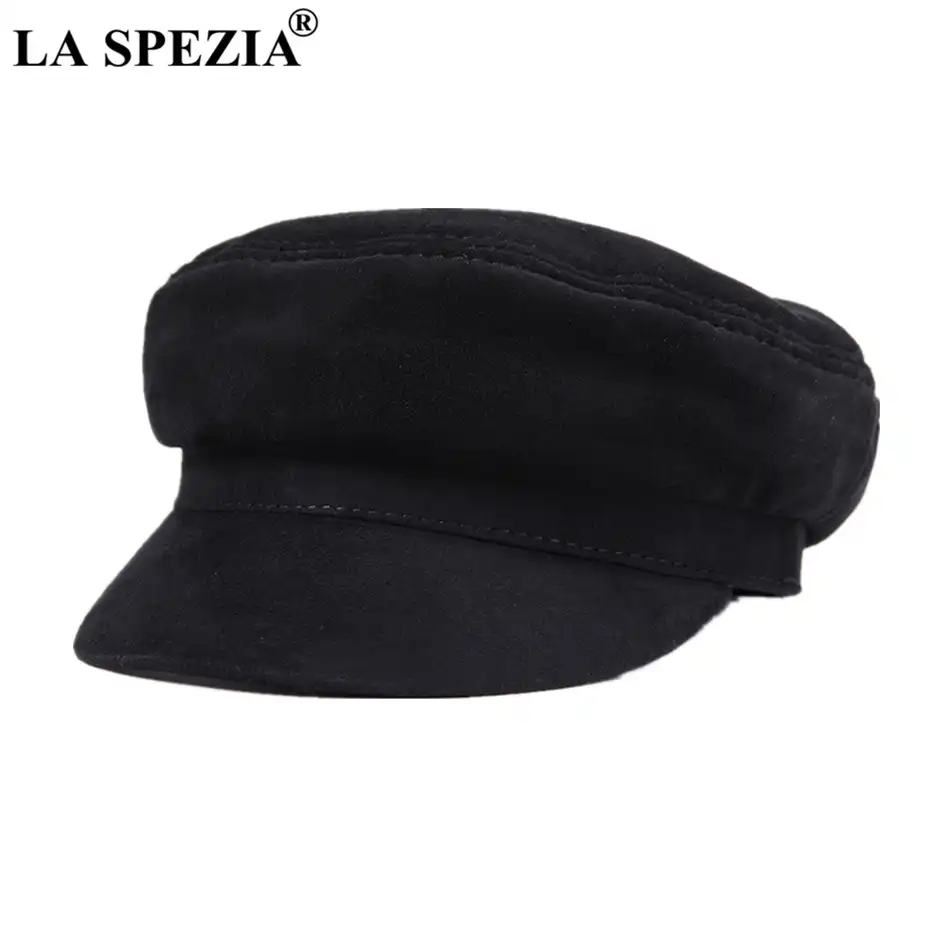 genuine leather cap