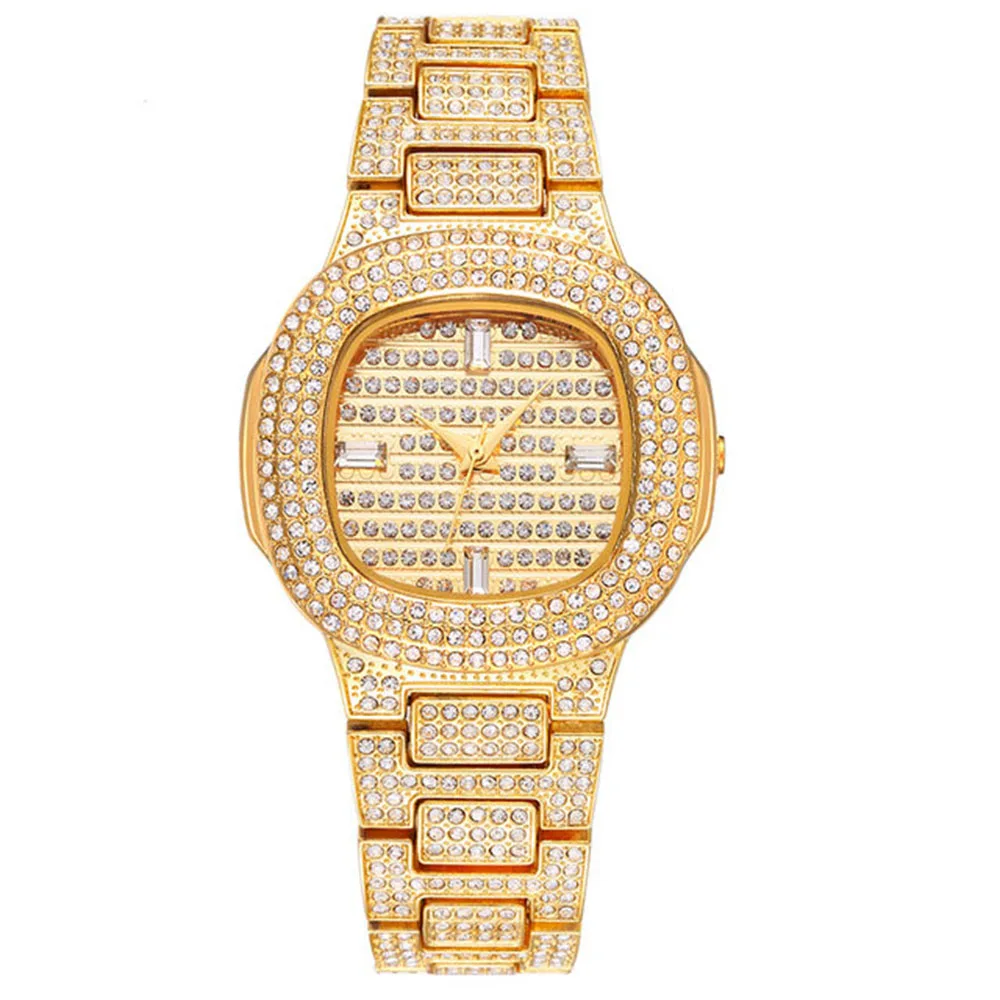 

NOBDA Diamond Stainless Steel Women Wristwatch Girls Female Clock Hours Ladies Wrist Watch montre femme relogio feminino