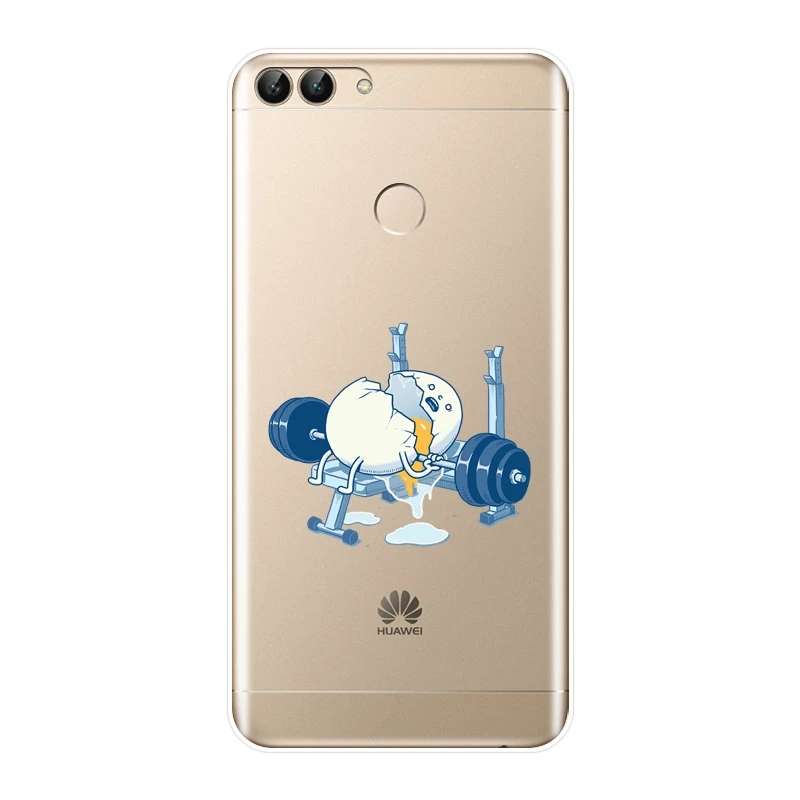 Силиконовый чехол для Huawei P8 P9 Lite Mini 2017 Забавный мягкий накладка с авокадо P20 Pro P10