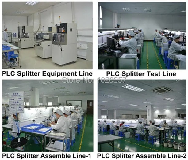 PLC splitter product line