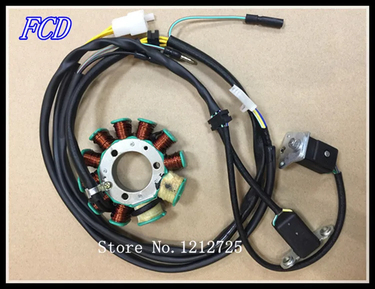 Подходит для Honda cbt125 двойной цилиндр мотоциклетные QJ150 J CL125 2 Магнето катушка