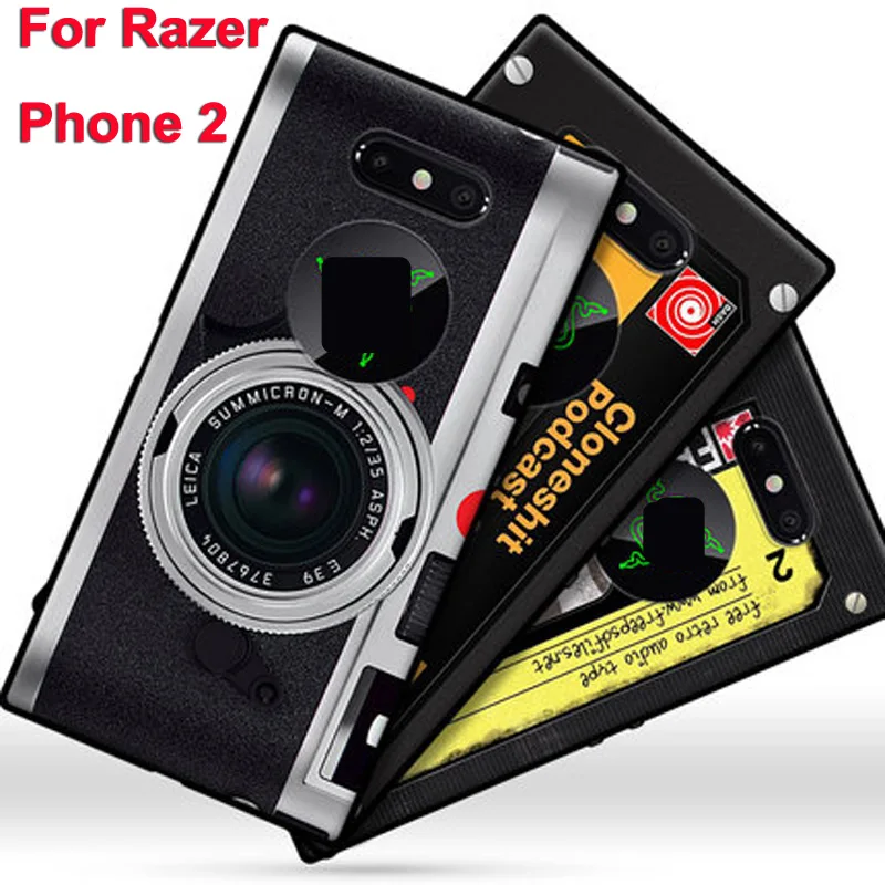 Для Ra zer Phone 2 Phone2 чехол из ТПУ Мягкий Ретро для телефона ForRazer phone противоударный