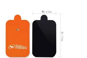 

By DHL physical therapy equipments Conductive tens electrodes pads /replacement of tens pads L-Size & 4*7.5cm