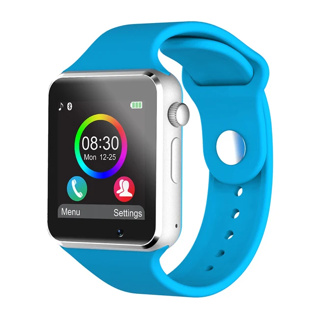 bluetooth smartwatch with camera and pedometer