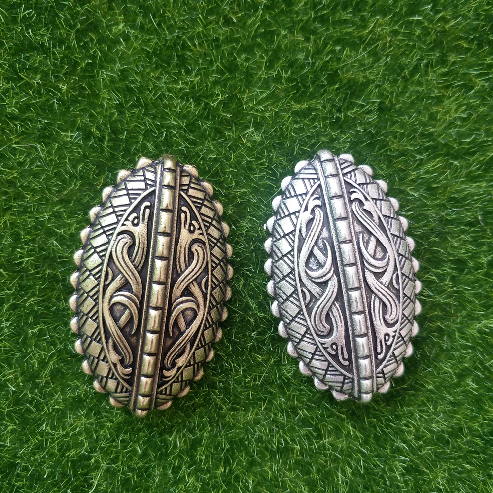

LANGHONG 1pcs Viking Brosche Nordic Viking Dragon Head Set Brooches Viking brosch Jewelry Talisman