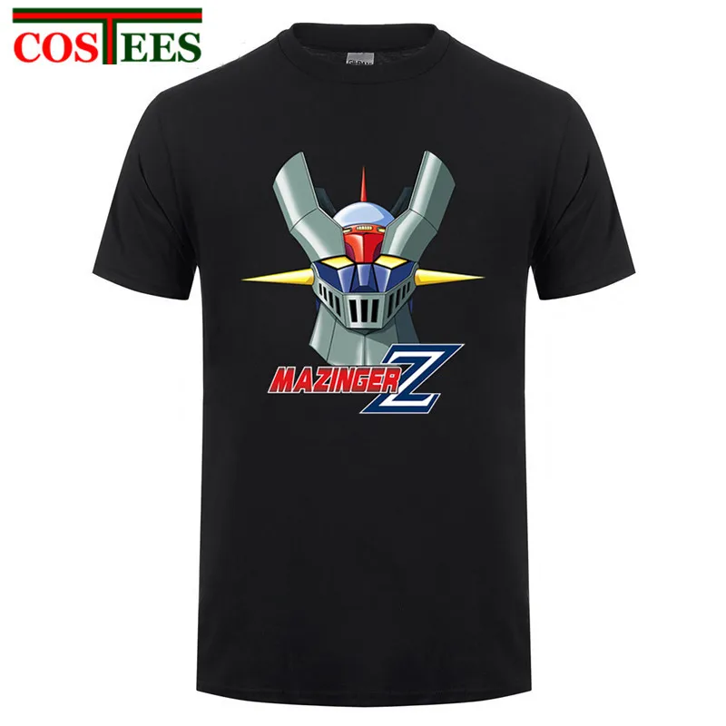2017 новое поступление Аниме Mazinger Z 03 Мужская футболка на заказ 100% хлопок с коротким