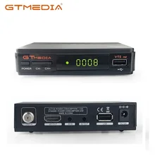 GT MEDIA V7S HD satellite receptor 1080P DVB-S2 HD Satellite Receiver freesat v7s hd Support powervu Biss Key AC3 Decoder tv box