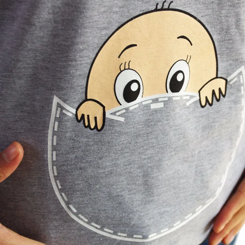 Новые хлопковые Средства ухода за кожей для будущих мам футболка с коротким рукавом специализированные беременных для женщин; Большие размеры XXL