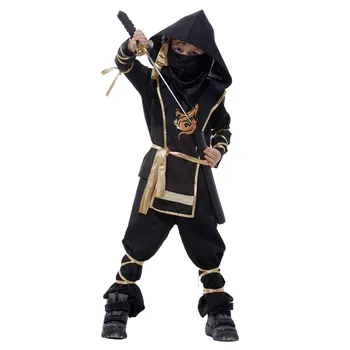 

Halloween Kids Ninja Costumes Party Boys Girls Warrior Stealth samurai Cosplay Assassin costume party fancy dress purim