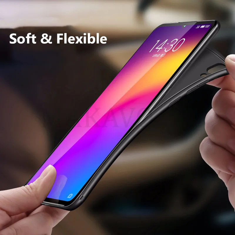 MAKAVO для Meizu Note 9 чехол тонкий матовый мягкий Note9 телефона s|Бамперы| |