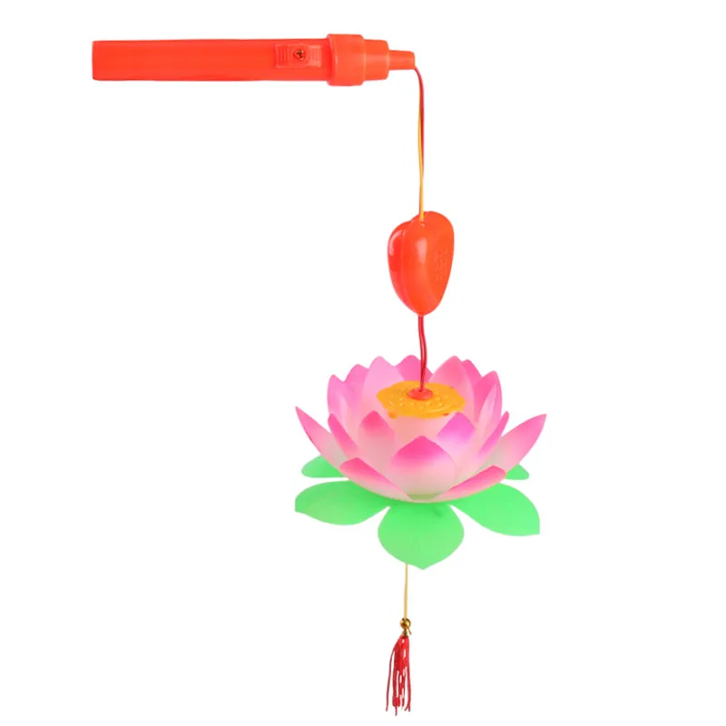 야광 휴대용 궁전 램프 미니 레드 랜턴 야간 시장 선물 생일 파티 웨딩 장식, 어둠 속에서 빛나는 장난감