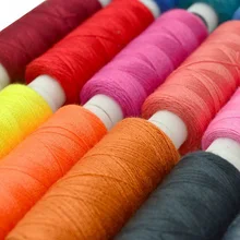 30 цветов 250 ярдов полиэстер машина вышивка нитки для ручного шитья материалы для рукоделия шитье Лучшая цена