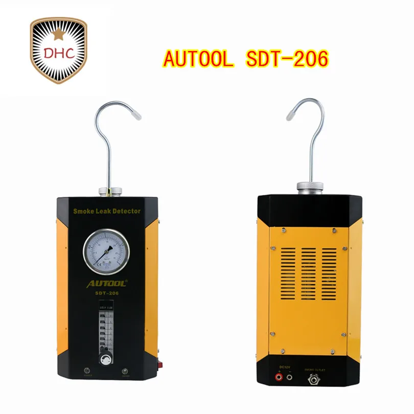High quality AUTOOL SDT 206 Car Smoke Machines For Cars Leak Locator