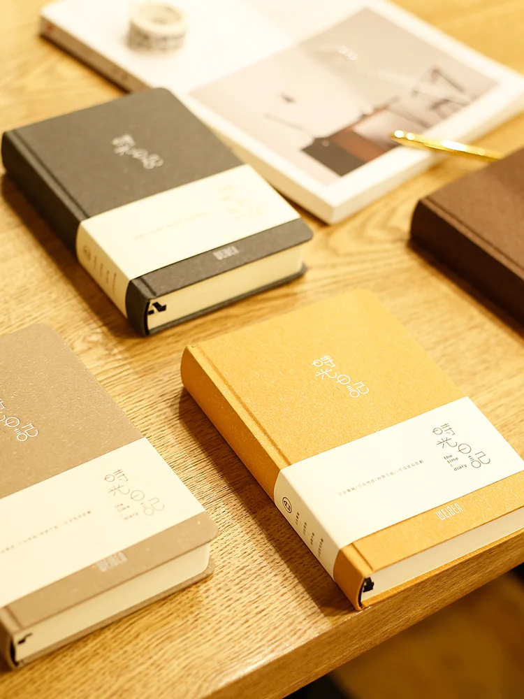 MUMO Simple Literary Time Diary Creative Notebook Stationery Account