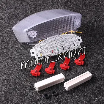 

Integrated LED Turn Signals Tail Light for DUCATI AII MONSTER 1994-2010 Clear