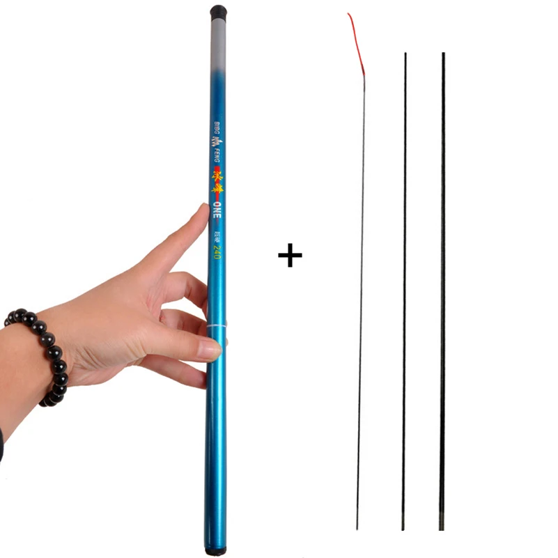 

YUYU Short Stream Fishing Rod 1.8m 2.1m 2.4m 2.7m 3.0m 3.6m portable Telescopic Fishing Rod Hand rod Pole for Carp Fishing