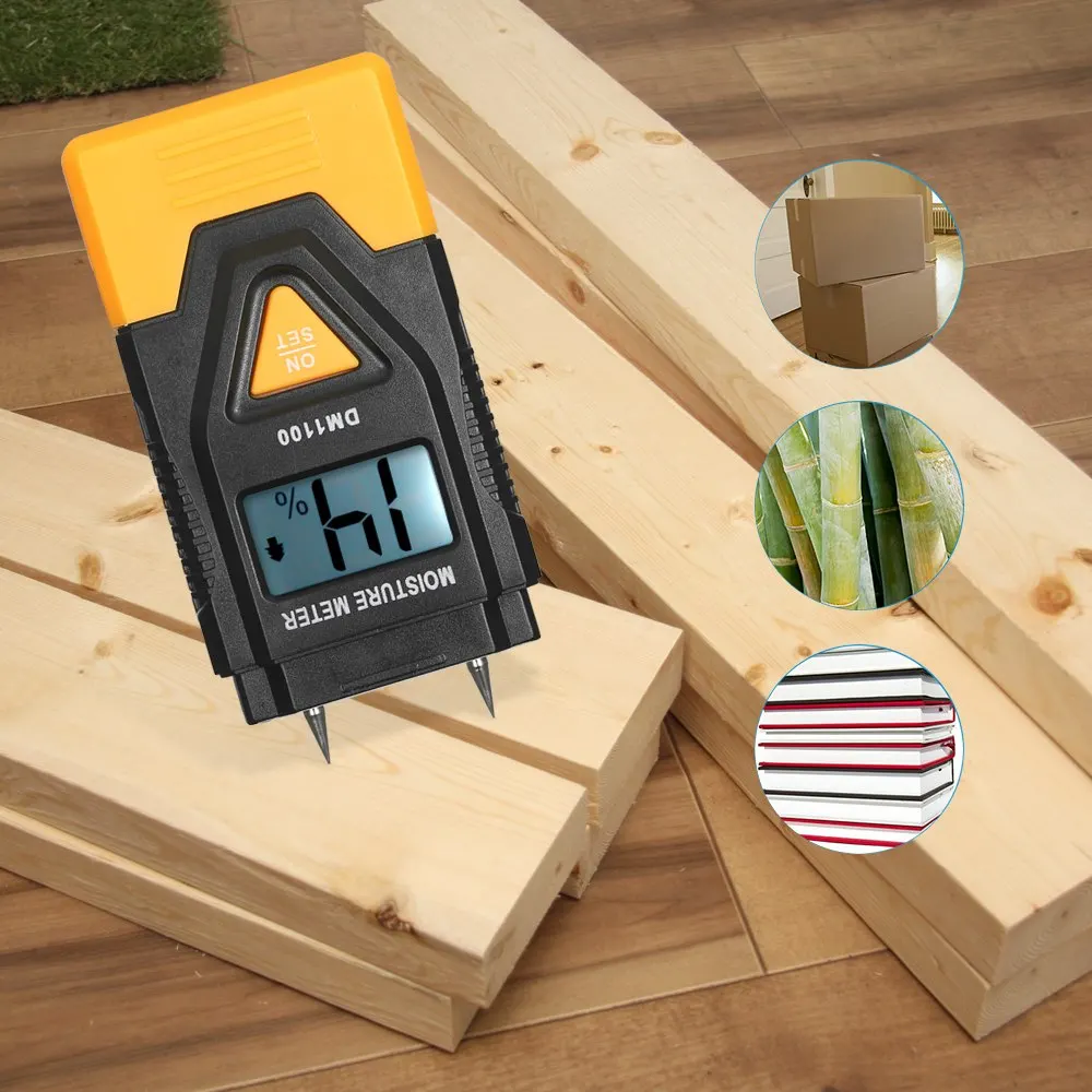 3 в 1 цифровой измеритель влажности древесины higrametro деревянные материалы гермометр гигрометр Измеритель влажности измерение температуры