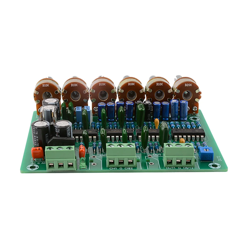 Aiyima-hifi Entusiasta Pré-amplificador Dois Canais Estéreo Volume eq Control Preamp Amplificador Tone Board Aiyima - Image 2