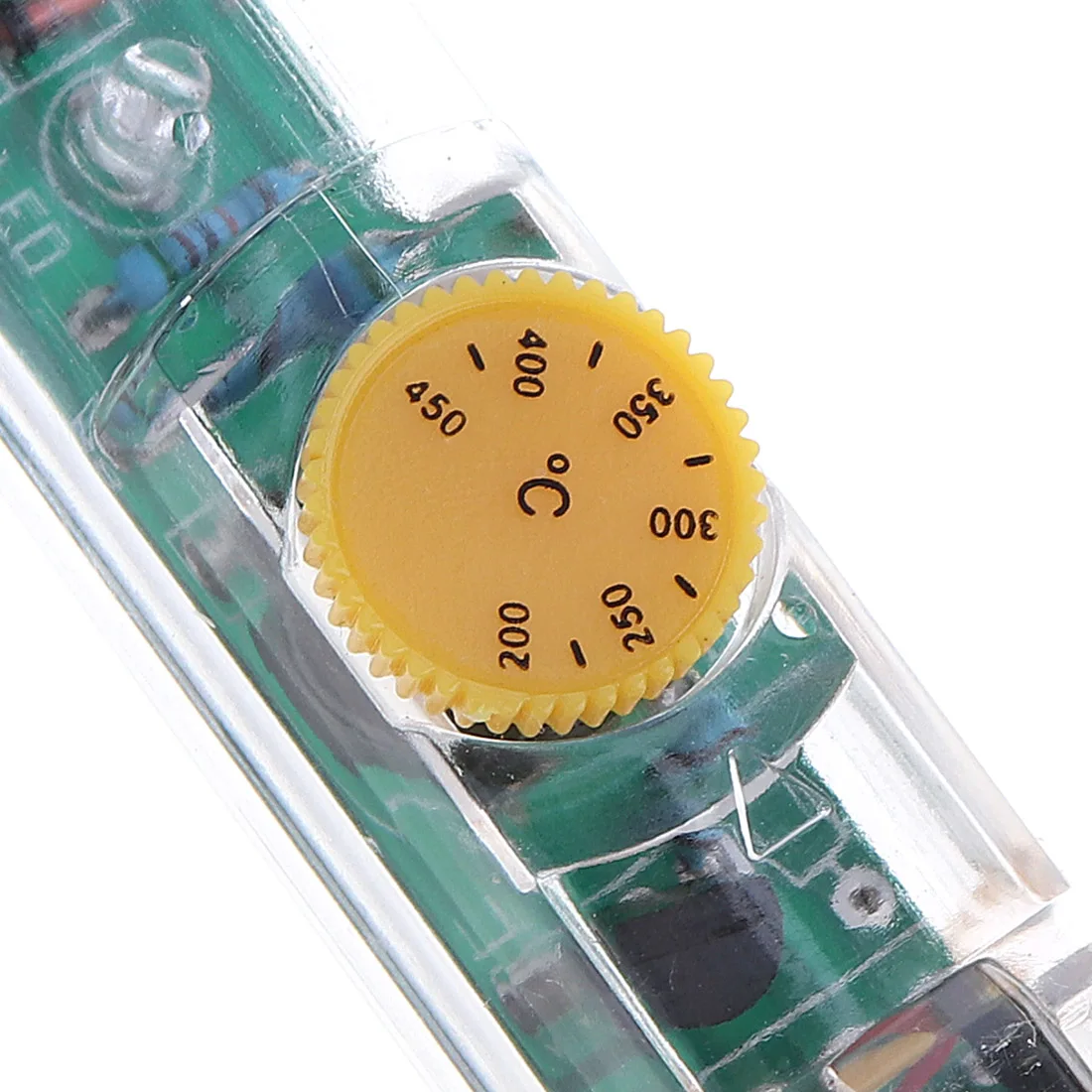 220V 40W Long Life External Heat Type Electric Soldering Iron with Adjustable Temperature Knob and Alligator Clip for Welding