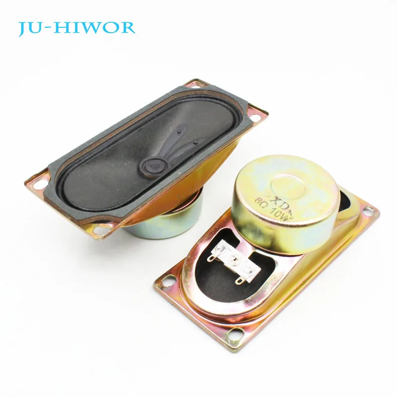 2pcs Acoustic Loudspeaker 8 Ohm 10W 512 TV Speaker Internal 57x126x41MMin Acoustic