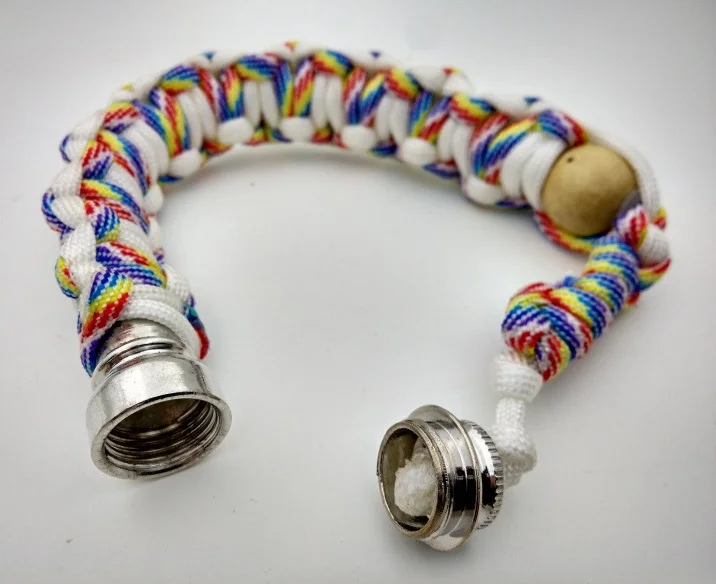 Fashion Bracelets Smok Pipe Rope Portable Metal Pipes Smoking Pipe Weed