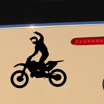 

HotMeiNi Car Sticker Jdm styling Window Bumper Vinyl Truck Body Decal Waterproof Motocross Racing Track 13*13cm