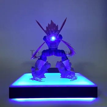

Dragon Ball Z Vegeta Super Saiyan Led Lighting Base Anime Dragon Ball Z DBZ Vegeta Collection Model Toy Figurine Led Display