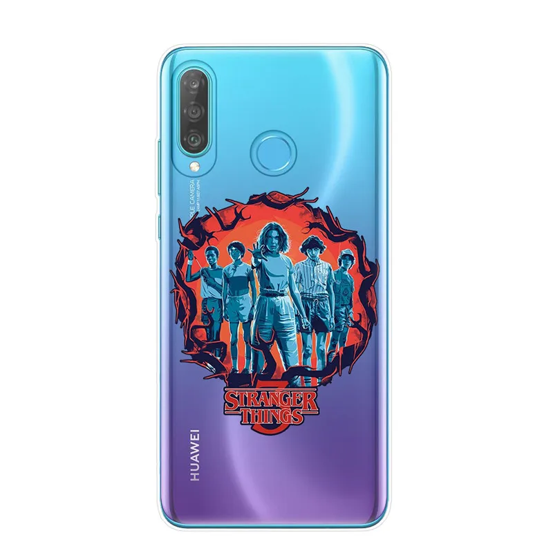 Странные Вещи Сезон 3 чехол для телефона Coque huawei P30 P20 Lite Pro P10 P9 P8 Lite Мягкий силиконовый чехол из ТПУ Fundas - Цвет: T6751