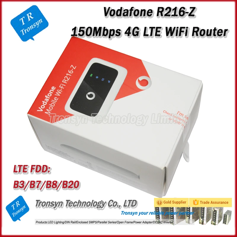 Лидер продаж разблокировать Vodafone r216-z 150 Мбит/с 4 г Мобильный Wi-Fi маршрутизатор Поддержка LTE FDD группа 3/7/ 8/20