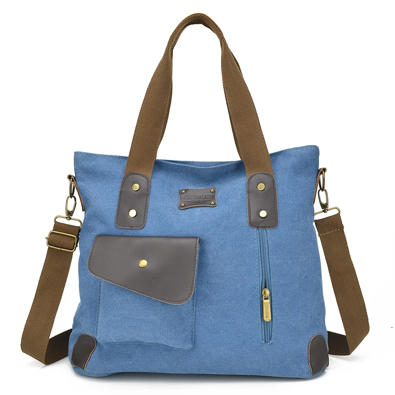 

Fashion Canvas Casual Bag Women&Men's Handbag Messenger Bag Ladies Shoulder Bags For Travel Unisex