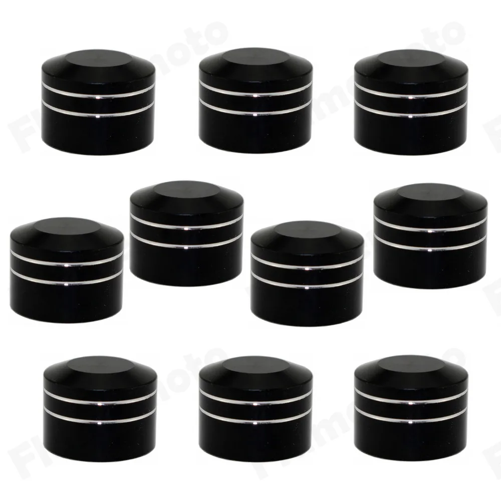 

Black CNC Inner 11.5mm 7/16" Schrauben Motor Bolt Cover topper Cap For Harley