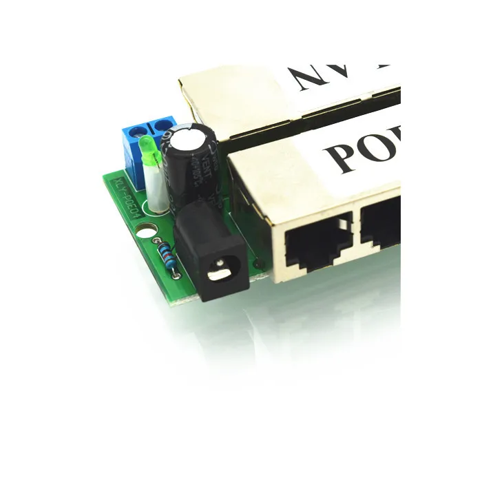 4 канала по Ethernet PoE инжекторный модуль видеонаблюдения IP безопасности