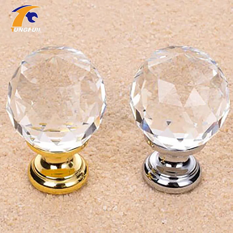 5PCS 30mm Round Clear Crystal Sparkle Diamond Cabinet Knobs And Handles Dresser Drawer Handles Door Knob 5PCS 30mm Round Clear Crystal Sparkle Diamond Cabinet Knobs And Handles Dresser Drawer Handles Door Knob